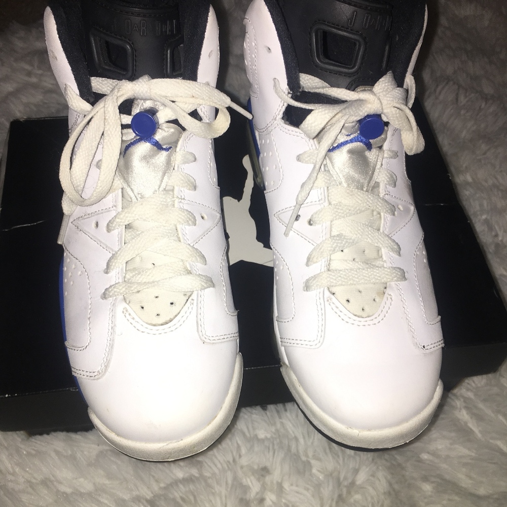 Authentic Air Jordan 6 Retro "Sport Blue" LOW $